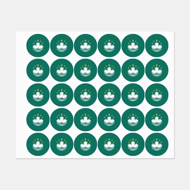 Macau flag (Sheet)