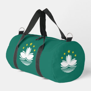 Macau flag duffle bag