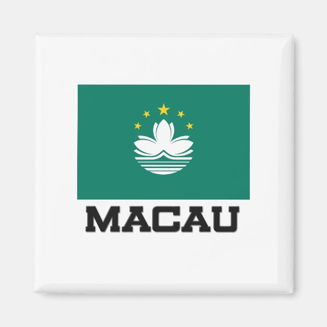Macau Flag Magnet (Front)