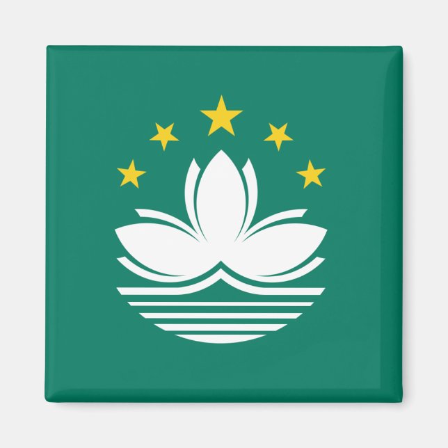 Macau Flag Magnet (Front)