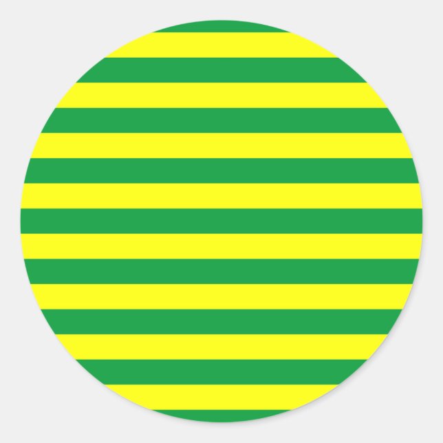 Macau flag stripes classic round sticker (Front)