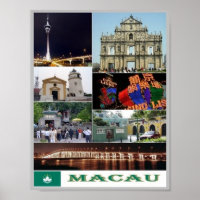 Macau - Macao - Mosaic -