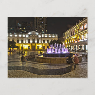 Macau - Senado Square Postcard
