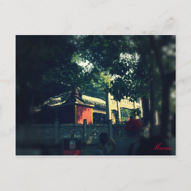 Macau Tourist Spot Postcard (Front)