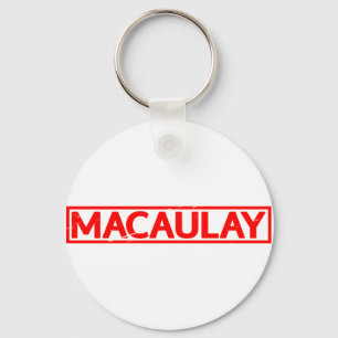 Macaulay Stamp Key Ring