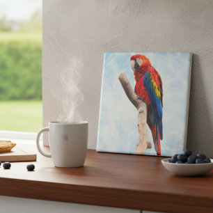 Macaw Beauty Tile