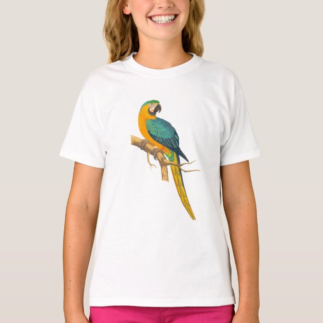 Macaw Bird T-Shirt (Front)
