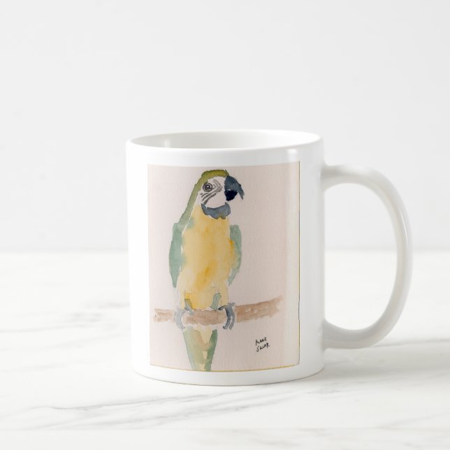 macaw coffee mug (Right)