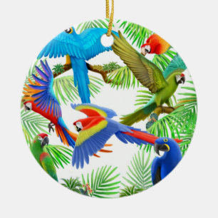 Macaw Jungle Ornament