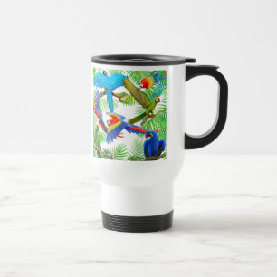 Macaw Jungle Travel Mug
