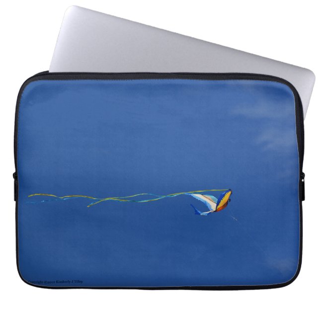 Macaw Kite Laptop Sleeve (Front)