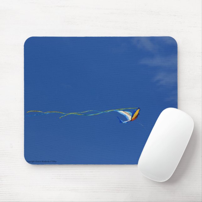 Macaw Kite Mouse Mat (With Mouse)