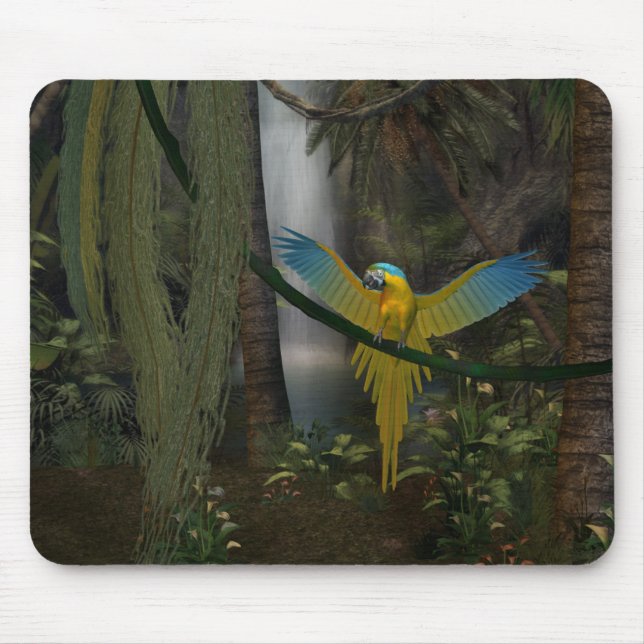 Macaw Mouse Mat (Front)