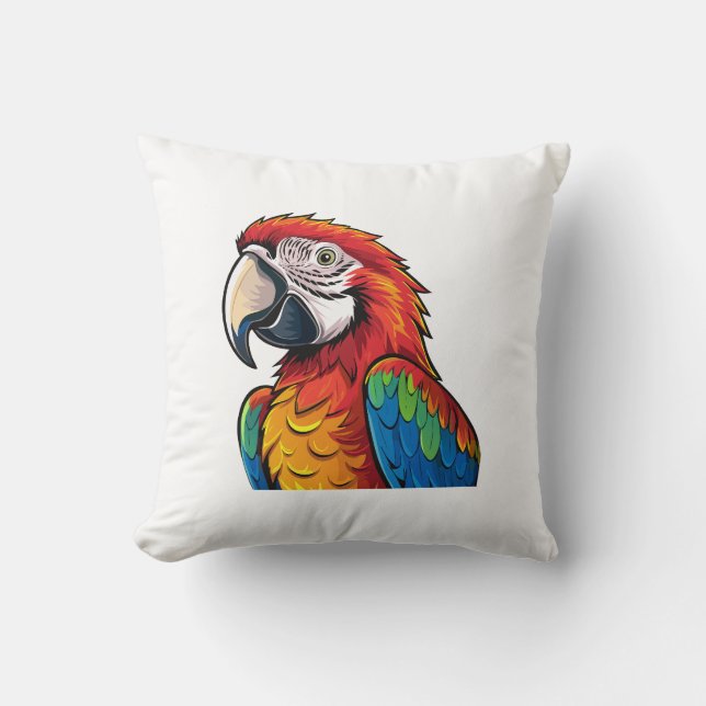 Macaw parrot cushion (Front)