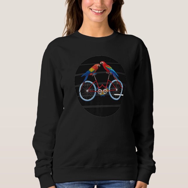 Macaw Parrot Sweatshirt (Front)