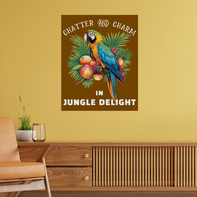 Macaw Poster (Living Room 2)