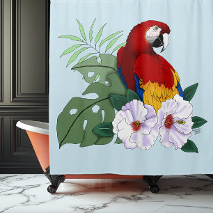 Macaw Shower Curtain