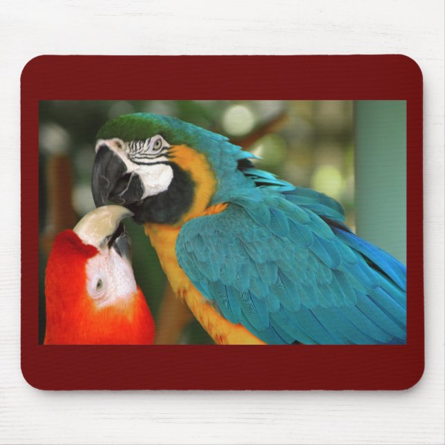 Macaws Mouse Mat (Front)