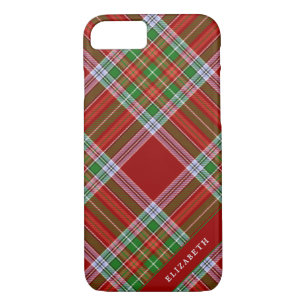 MacBain MacBean Clan Tartan Scottish Plaid iPhone 8/7 Case