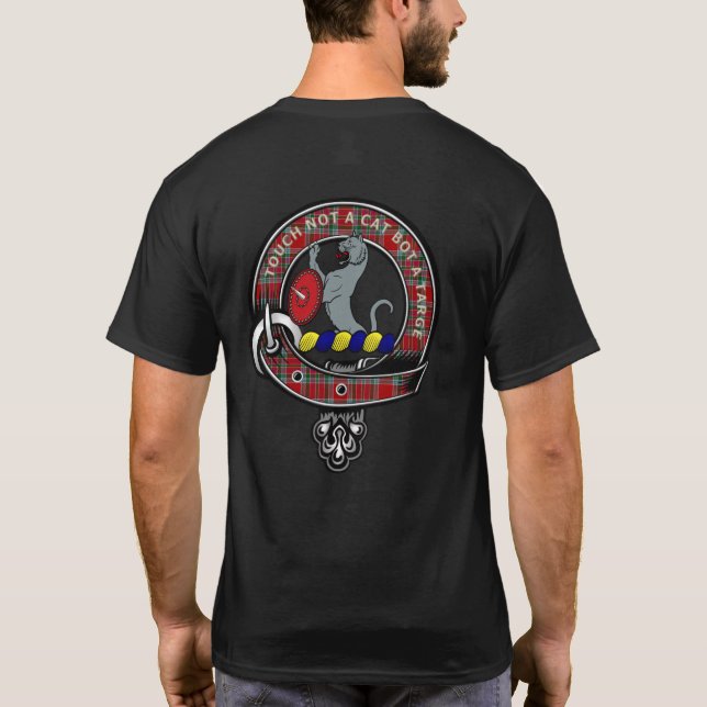 MacBean Tartan Clan Badge T-Shirt (Back)