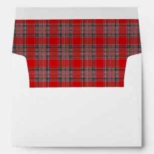 MacBean Tartan Wedding Envelopes
