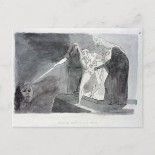 Macbeth and the Armed Head Postcard