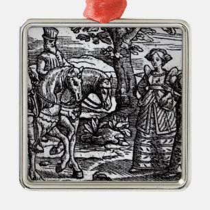 Macbeth, Banquo and the Three Witches Metal Tree Decoration