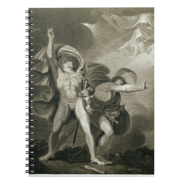 Macbeth, Banquo and the Three Witches on the Heath Notebook (Front)