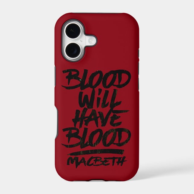 Macbeth Blood Will Have Blood (Back)