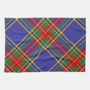 MacBeth Clan Tartan Scottish Plaid Tea Towel