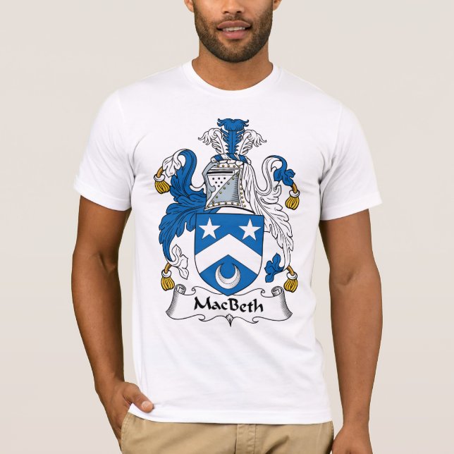 MacBeth Family Crest T-Shirt (Front)