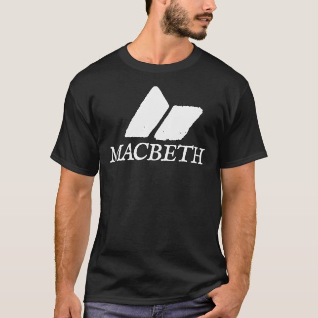 Macbeth - Grunge Logo Essential T-Shirt (Front)