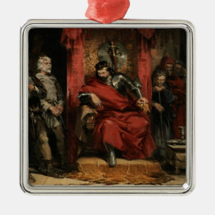 Macbeth instructing the Murderers Metal Tree Decoration