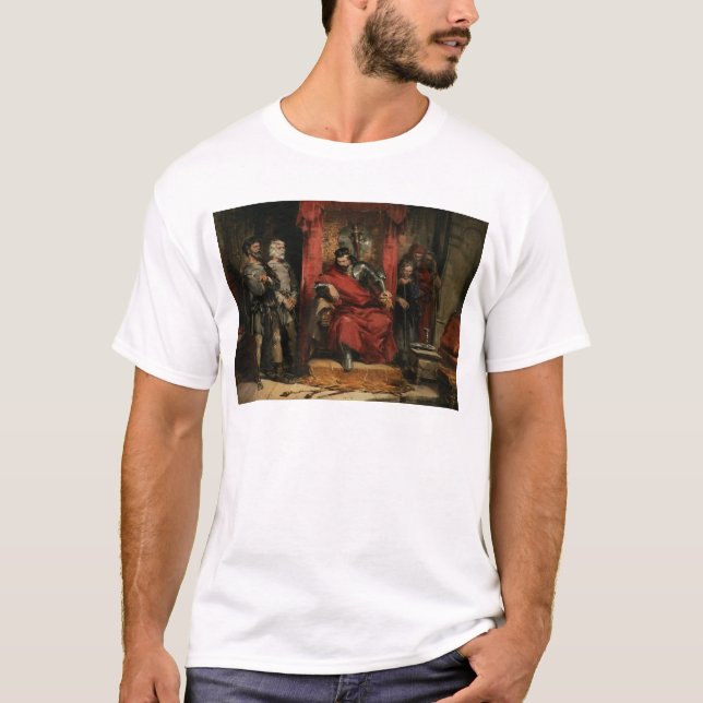 Macbeth instructing the Murderers T-Shirt (Front)