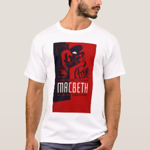 Macbeth Negro Theatre 1937 WPA T-Shirt