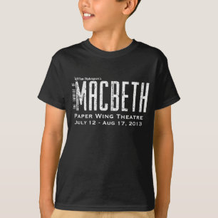 Macbeth - Paper Wing Theatre - Kid's T-Shirt