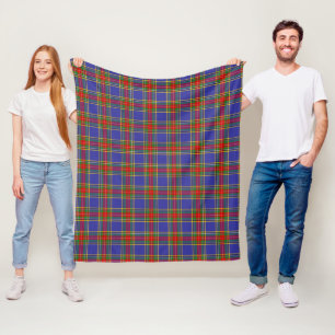 Macbeth Tartan Plaid Scottish Heritage Fleece Blanket