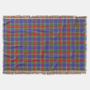 MacBeth Tartan Plaid Scottish Pattern Throw Blanket