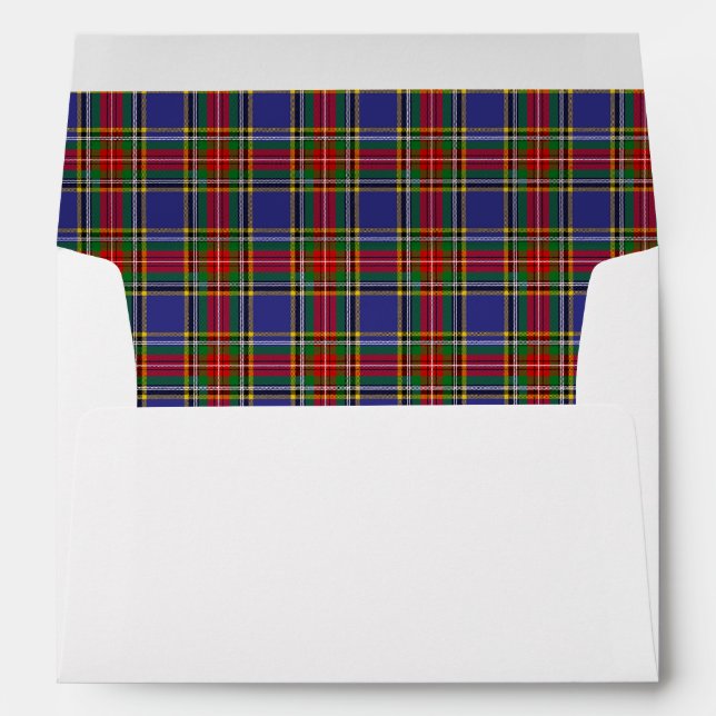 MacBeth Tartan Wedding Envelopes (Back (Bottom))