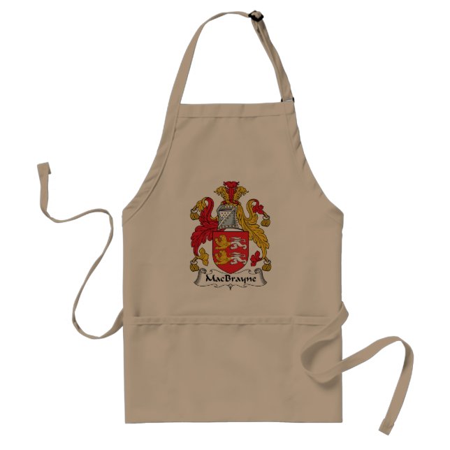 MacBrayne Family Crest Standard Apron (Front)