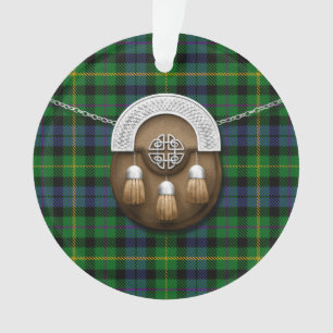MacBride Tartan And Sporran Ornament