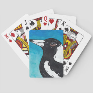 Macca the Magpie Playing Cards