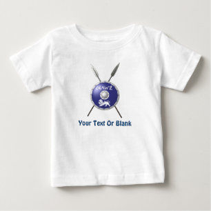 Maccabee Shield And Spears Baby T-Shirt