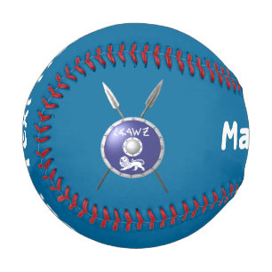Maccabee Shield And Spears Baseball