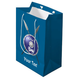Maccabee Shield And Spears Medium Gift Bag