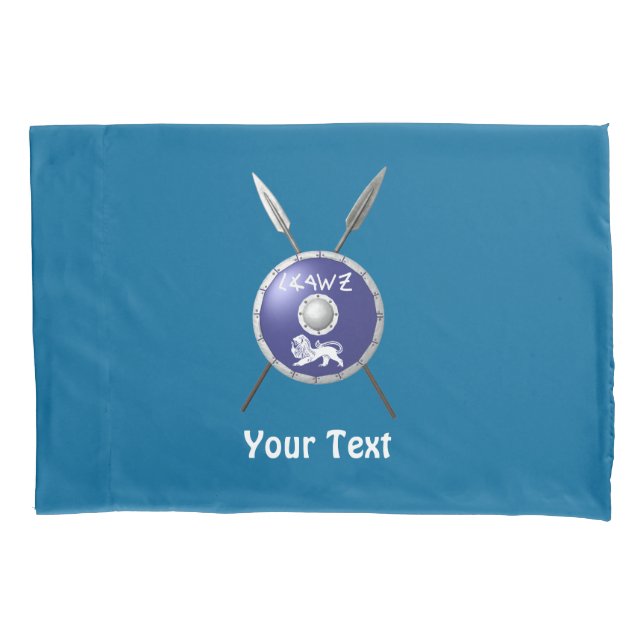 Maccabee Shield And Spears Pillowcase (Front)