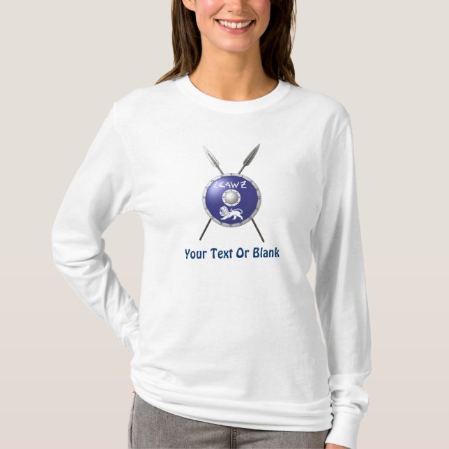 Maccabee Shield And Spears T-Shirt (Front)