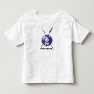 Maccabee Shield And Spears Toddler T-Shirt