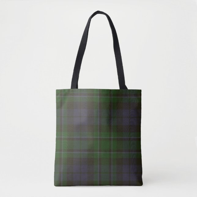 MacCallum Clan Tartan Tote Bag (Front)