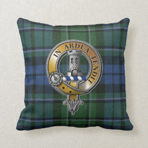 MacCallum Tartan & Badge Cushion